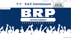 Desktop Screenshot of brpentertainment.com